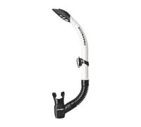 SCUBAPRO Escape Semi-Dry Snorkel, with Purge Valve and Splashguard Barrel-Top Design, White