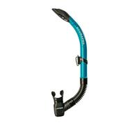 SCUBAPRO Escape Semi-Dry Snorkel, with Purge Valve and Splashguard Barrel-Top Design, Turquoise