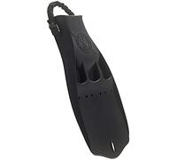 SCUBAPRO Jet Diving Fin with Spring Heel Strap (Black, Extra Large)