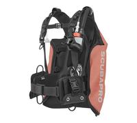 SCUBAPRO Navigator Lite BCD Inflated Dive with Air2 Inflation Regulator for Recreational Diving, Medium - 2XL, Coral