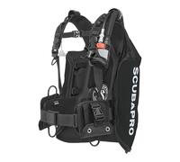 SCUBAPRO Navigator Lite - Rear Inflated Diving BCD with Air2 Inflation Regulator for Recreational Diving, Medium - 2XL, Black