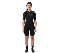 Scubapro Oneflex F-zip Woman 2.5 Mm Short Sleeve Shorty Black XS Woman