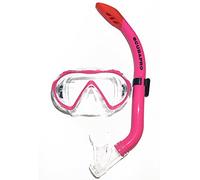 Scubapro Spider Children's Snorkel Diving Mask & Snorkel 24.301.030 24.301.700 24.301.230, Spider Set, pink/rosa