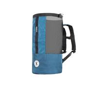 Scubapro Sport 65 Mesh Diving Bag with Roll Top Closure and Side Zip for Snorkeling and Diving Gear Denim Blue Fabric