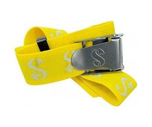 Scubapro Standard Stainless Steel Buckle Belt Yellow