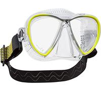 Scubapro Synergy Twin Trufit Diving Mask Clear,Yellow