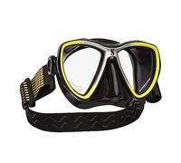Scubapro Synergy Mini Mask BLK/YEL-SLV Cold Water Regulator Kit Unisex-Adult, Black/Yellow/Silver, One Size