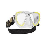 Scubapro Synergy Mini Mask CLR/YEL-SLV Cold Water Regulator Kit Unisex-Adult, Clear/Yellow/Silver, One Size