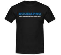 Scubapro Scp-logo Short Sleeve T-shirt Black S Men