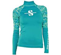 Scubapro Upf 50 Rash Guard Long Sleeve Rash Guard Blue XL Woman
