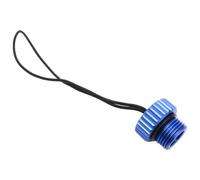 Scubas Diving DIN Tank Valves Threaded Cover Regulator Aluminum Plug Cap Protector Cover Tank Valves With Cord