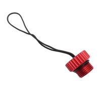 Scubas Diving DIN Tank Valves Threaded Cover Regulator Aluminum Plug Cap Protector Cover Tank Valves With Cord