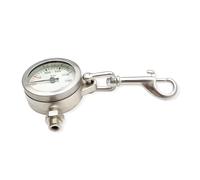 Scubas Diving Metal Gauge 350Bar Pressure Gauges with Hook Enduring