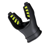 Scubas Diving Snorkel Regulator Mouthpiece Silicone for Scuba Diving Accessories Enduring 2:1(Black Yellow)