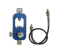 Scubas Diving Tanks Refill Adapter Scubas Fill Station Aluminium Alloys Oxygen Cylinder Adapter For Diving Air Bottle Cylinder Regulator Fill Station