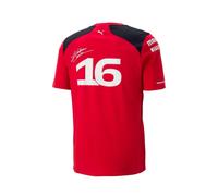 Scuderia Ferrari F1 2023 Team Leclerc Tee Mens - Red