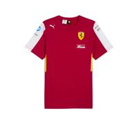 Scuderia Ferrari F1 Team 2025 Le Mans 24H Tee Mens - Dark Cherry