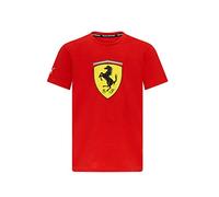 Scuderia Ferrari - Kids Shield T-Shirt - Red - Size: 11/12 Years