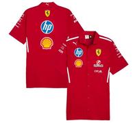 Scuderia Ferrari Motor Racing Formula 1 Shirt Adult 2025 Charles Leclerc Red