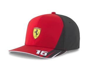 Scuderia Ferrari - Official Formula 1 Merchandise - Charles Leclerc 2022 Team Cap - Red - One Size