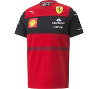 Scuderia Ferrari - Official Formula 1 Merchandise - Kids 2022 Team T-Shirt - Red - Size 5-6 Years
