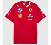 PUMA Scuderia Ferrari F1 2025 Driver's Oversized Tshirt - Red - Size: S