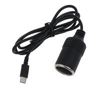 SCUDGOOD 3Meter USBC To Car Cigarette-Lighter Cable Converter PD USBC Charger Use In-Vehicle Electrical Devices At Your Home Cable Converter