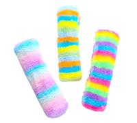 SCUDGOOD 3PCS/Set Cute Pillow Toy Filled Catmint Rainbow Color Cute Playing Training Toy For Cuddling Appeases Toy Pillow For Indoor Cats Pillow For Indoor Playing