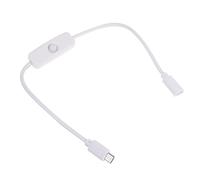 SCUDGOOD Micro USB Cable With Power Button Switch Convenient Power Supply Extension Cord For And More Micro USB Female To Male Extension Cable
