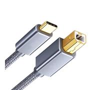 SCUDGOOD TypeC To USB B Printers Cable Highly Speed USB B To USB C Printers Cable MIDI Controllers Cord 50cm-300cm TypeC For Printers