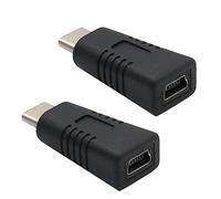 SCUDGOOD Universal Smartphone Tablet Adapter Mini USB Female To Type C Male Adapter Support Charging Data Transfer Converter 2pcs Adapter For Smartphone Tablet Universal Anti