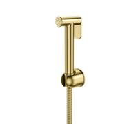 Scudo Douche Handset, Flexi And Holder Brushed Brass