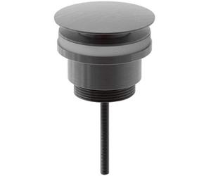Scudo Gunmetal Universal Basin Waste (Slotted Or Un-Slotted)