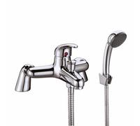 Scudo Tidy Bath Shower Mixer With Shower Kit And Wall Bracket