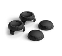 SCUF Control Thumbstick Grips - 4 Pack with 2 Bases - Tactic - Joystick Thumb Grips For Xbox One and Xbox Series X|S, PS4, PS5, Nintendo Switch Pro Controller - Black