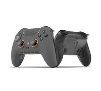 SCUF ENVISION PRO Wireless V1 (2023) PC Gaming Controller - Five Remappable G-Keys - Remappable Back Paddles - Instant Triggers - iCUE Compatible - Steel Grey