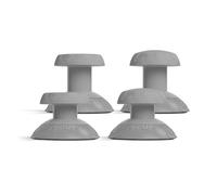 SCUF VALOR PRO Thumbstick Replacement Kit - 1 Short Concave, 1 Short Domed, 1 Long Concave, 1 Long Domed, Easy to Swap, Durable - Light Grey