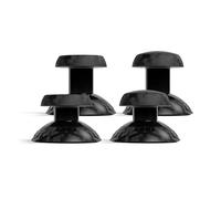 SCUF VALOR PRO Thumbstick Replacement Kit - 1 Short Concave, 1 Short Domed, 1 Long Concave, 1 Long Domed, Easy to Swap, Durable - Black