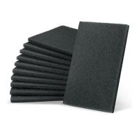 Scuff Pad 6” x 9” 800 Grit Gray General Purpose Scuff Pads, Pack of 10, Automotive Scotch Brite Pads for Final Scuffing,Surface Adhesion Preparation,Cleaning