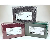 SCUFF PADS LIKE SCOTCH BRITE ABRASIVE PADS 10 X GREY 10 X RED 10 X GREEN
