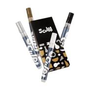 Sculpd Acrylic Paint Pens Set, Premium Fine Tips for Painting Pottery, Wood, Cardboard, Paper, Glass & Most Other Surfaces for Arts & Crafts (Monotones Tones, 4 Pens)