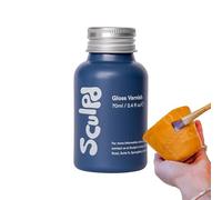 Sculpd Air Dry Clay Glaze, Waterproof Scratch Resistant Gloss Varnish 70ml