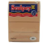 Sculpey III Polymer Clay 2 Ounces-Tan by WMU