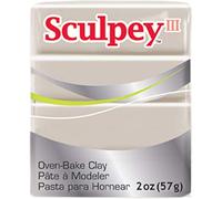 Sculpey III Polymer Clay 2oz-Elephant Gray