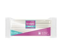 Sculpey III Polymer Oven-Bake Clay, Silver, Non Toxic, 8 oz. bar, Great for Modeling, Sculpting, Holiday, DIY, Mixed Media and School Projects. Perfect for Kids and Beginners, Pearl