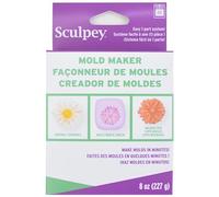 Sculpey Mold Maker Polymer Oven Bake Clay Compound for Making Detailed replicas, 8 oz., one Step Mold Making, Non Toxic