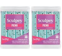 Sculpey Premo 2oz Turquoise Granite (Pack of 2)