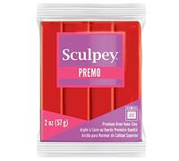 Sculpey Premo Polymer Clay 2oz-Cadmium Red PE02-5382