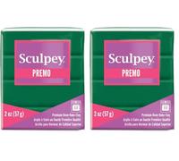 Sculpey Premo SCULPEY GRN, Forest Green (Pack of 2)