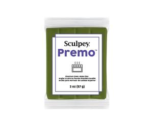 Sculpey Premo Sculpey Oven Bake Clay - Spanish Olive,10.41x5.59x5.08 cm, 2 oz (Pack of 1)